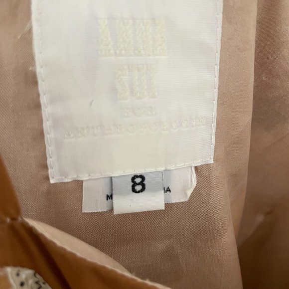 Anthropologie Anna Sui Amid the Dunes dress size 8 - Picture 5 of 6